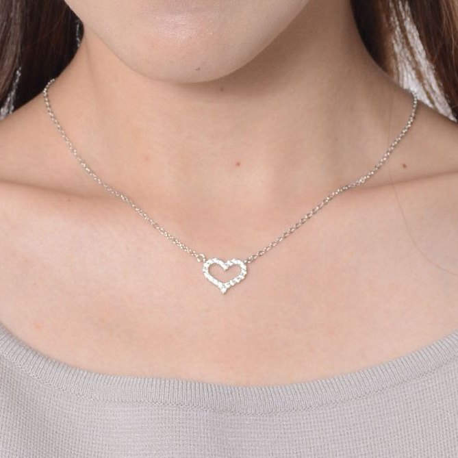 【Clementia】アリスオープンハートネックレス