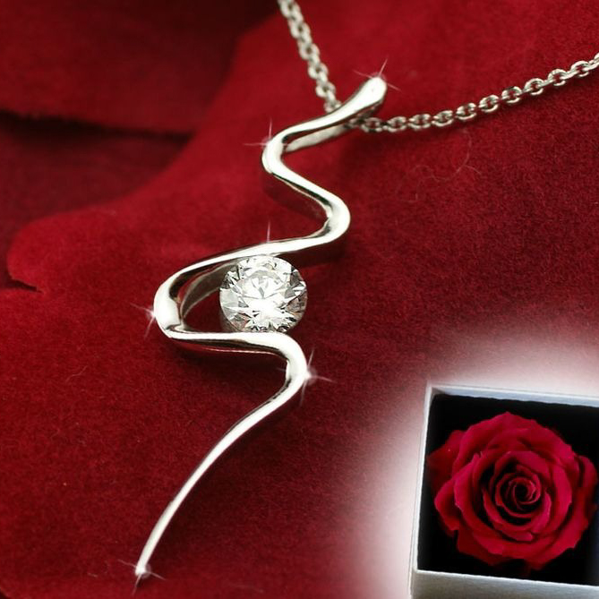 【Clementia】シャイニィウェイブネックレス