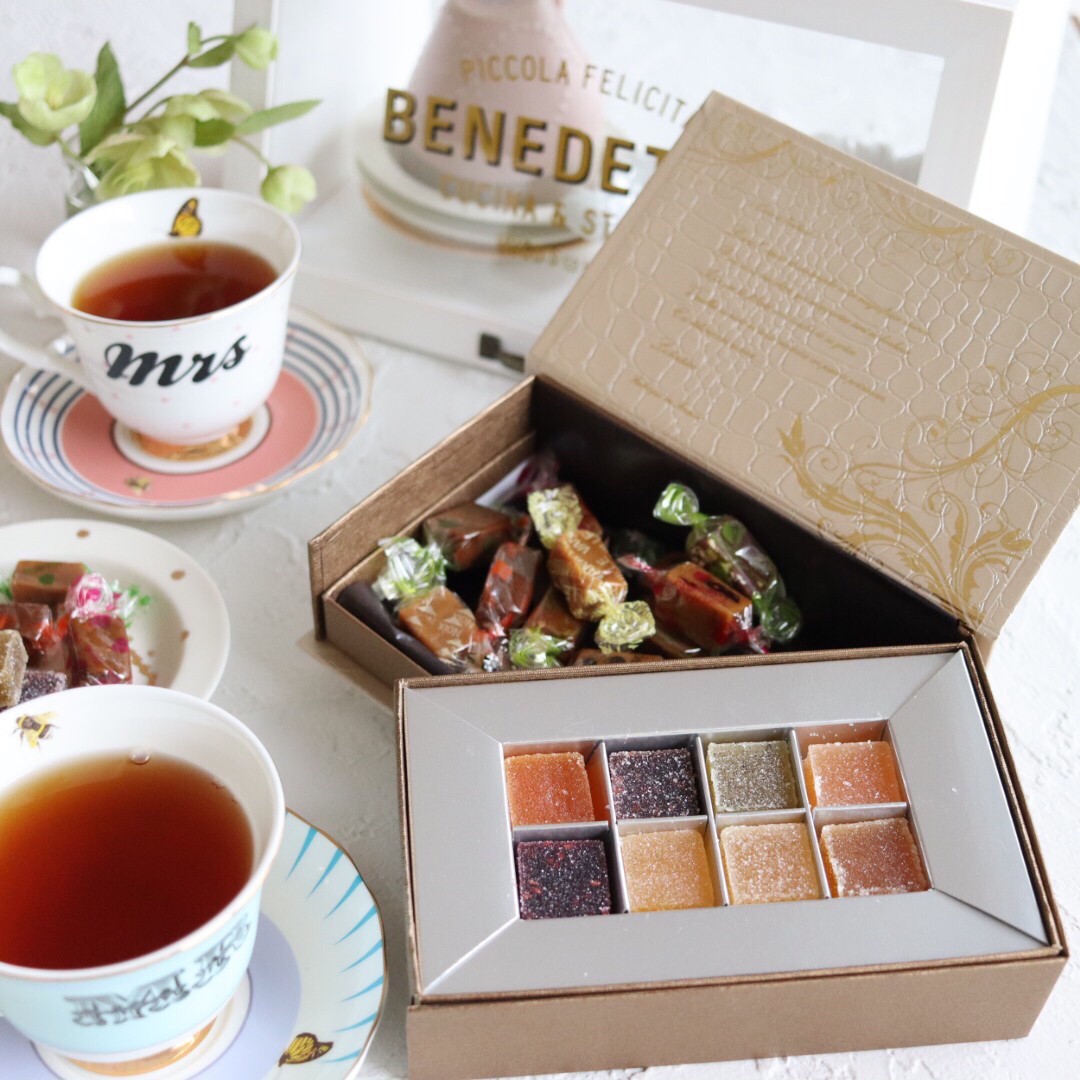 #ラフィネの宝石箱 （ パート・ドゥ・フリュイ ＋ キャラメル アソートBOX）