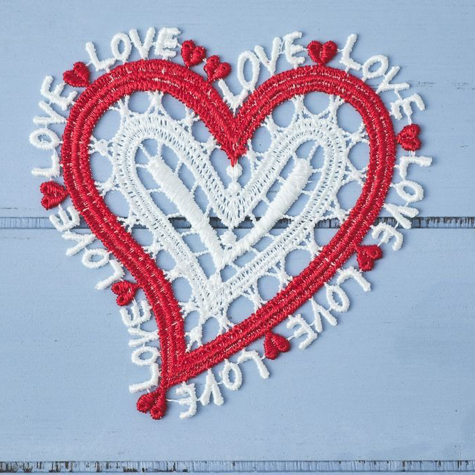 タオルハンカチ＆グリーティングレース＆イニシャルチャームセット