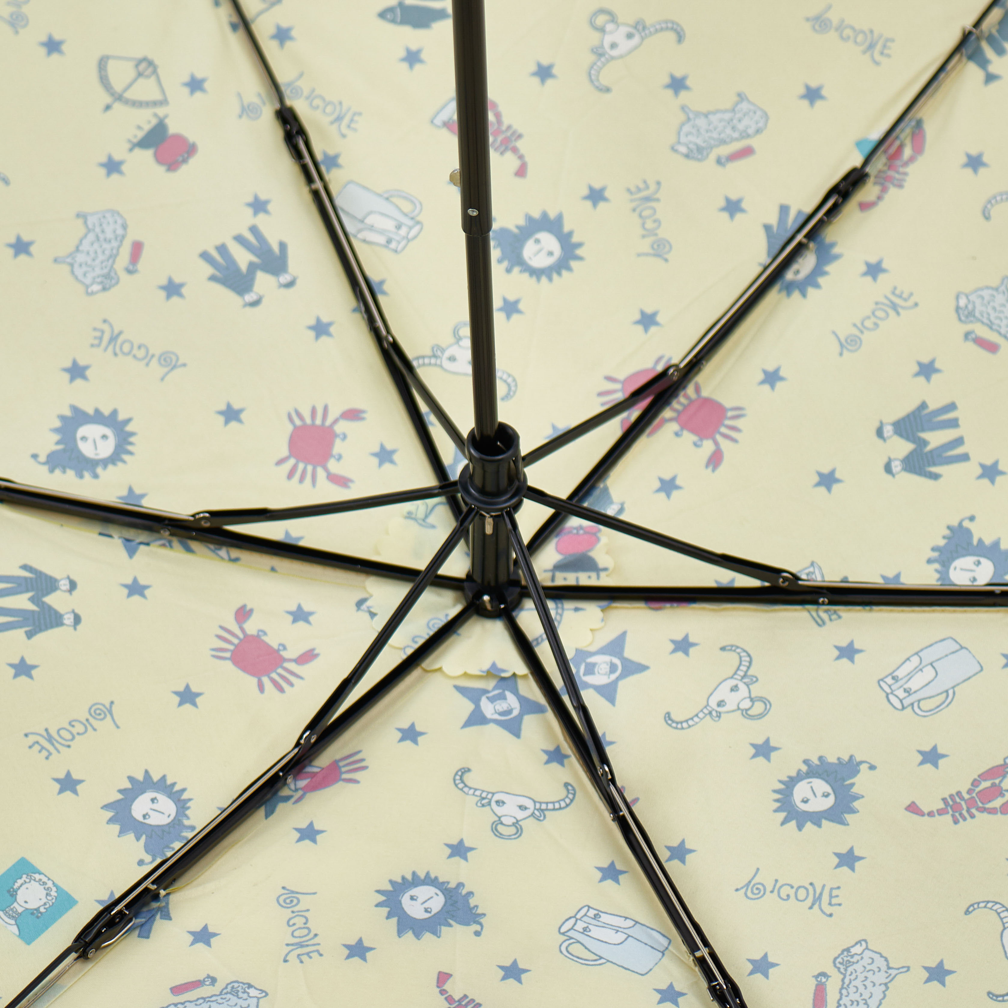 星座柄折りたたみ傘