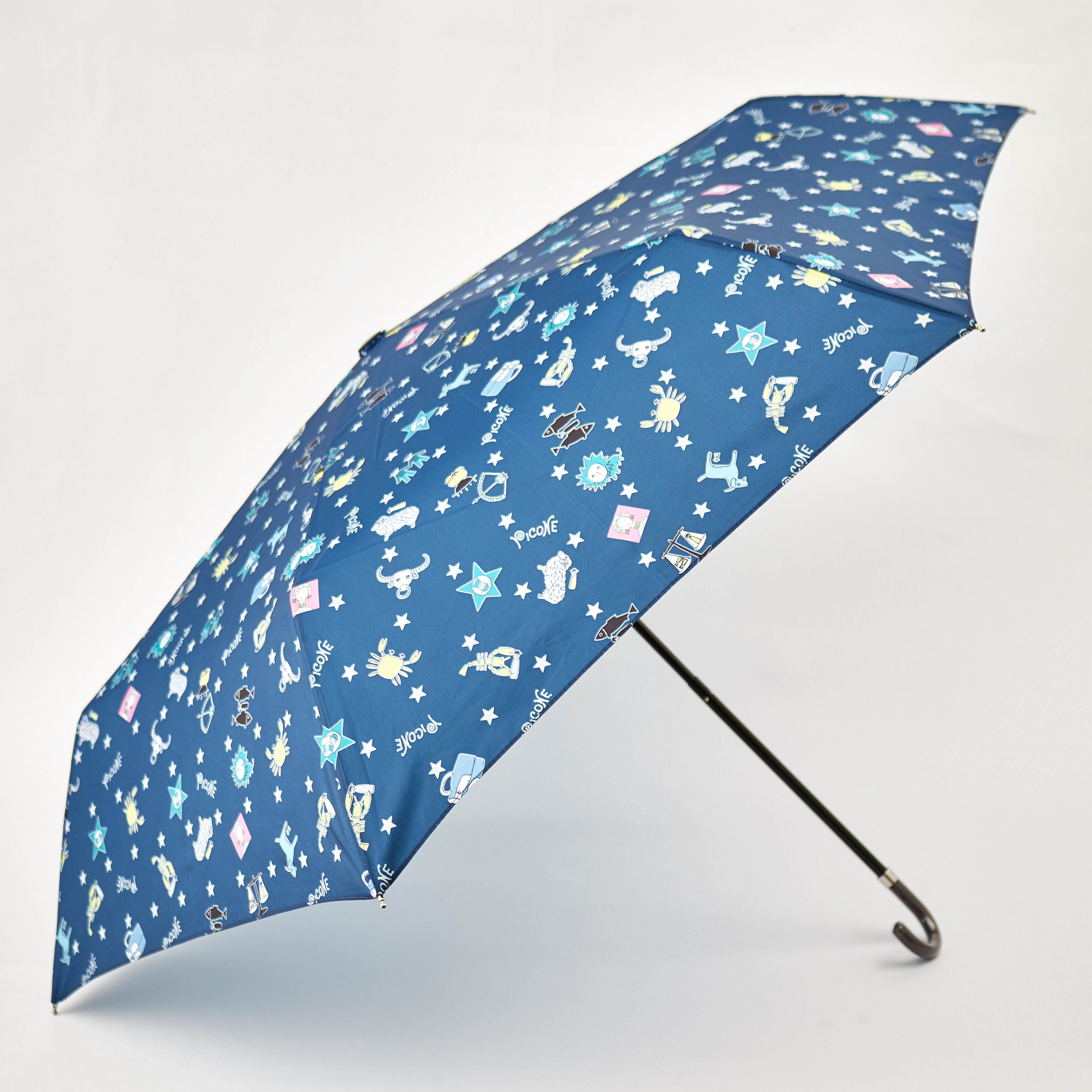星座柄折りたたみ傘