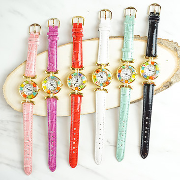 ヴェネチアングラス時計［DG5422］