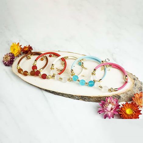 ヴェネチアングラスブレスレット［DG5454］