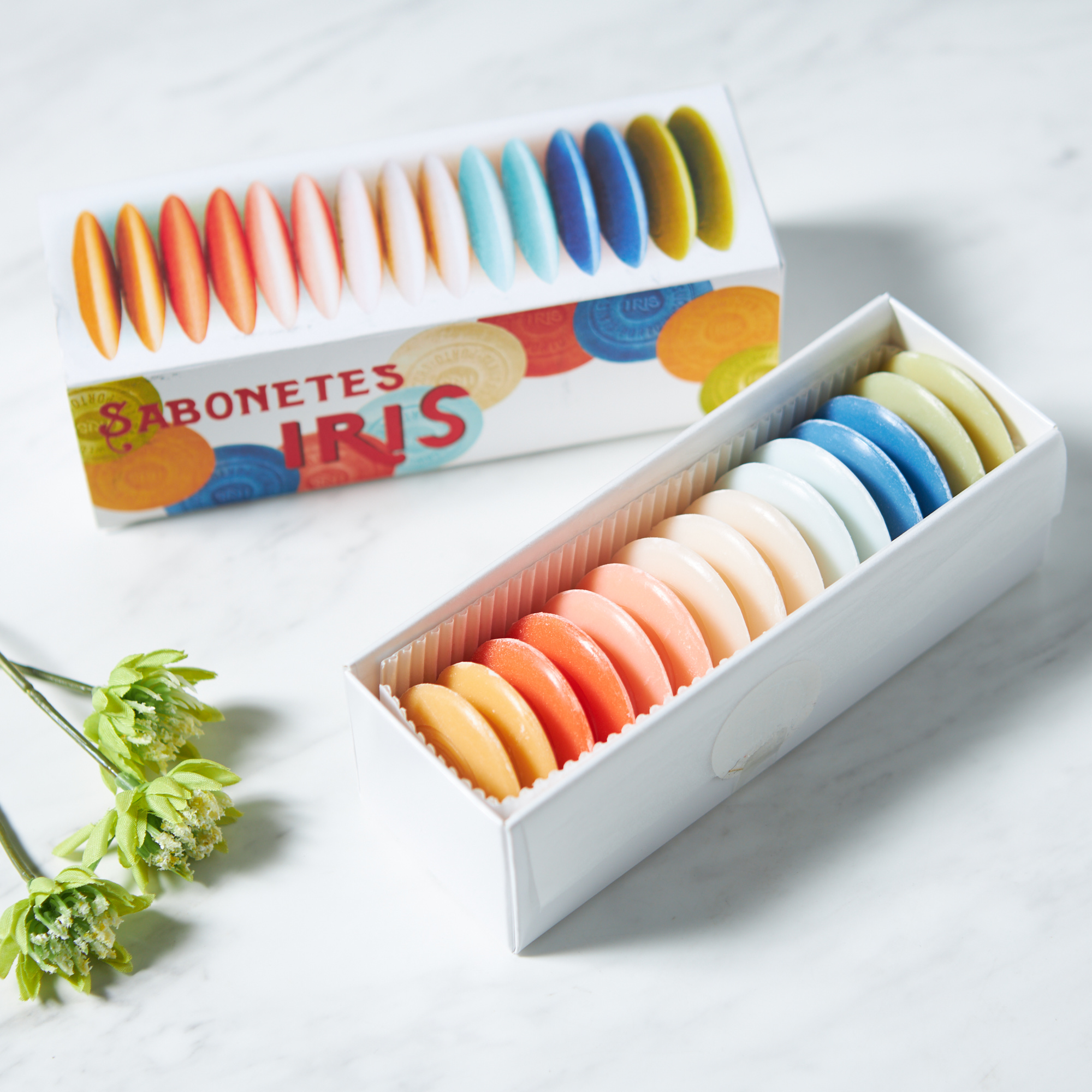 DECO COLLECTION IRIS GUEST SOAP BOX 15 GUEST SOAP | CLAUS PORTO 