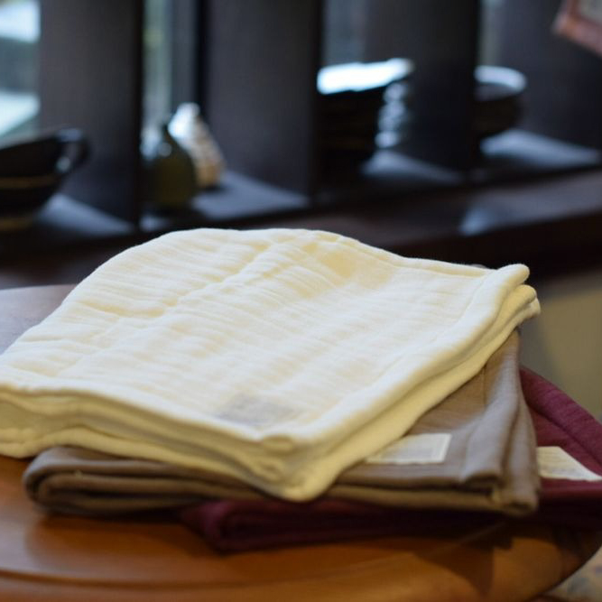 5層ガーゼ花束筒フェイスタオル