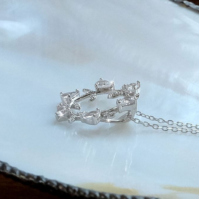 【Clementia】エレン オリーブリース ネックレス