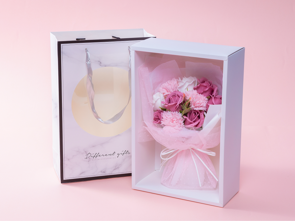 ソープフラワーブーケ