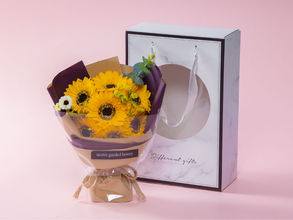 ソープフラワーブーケ