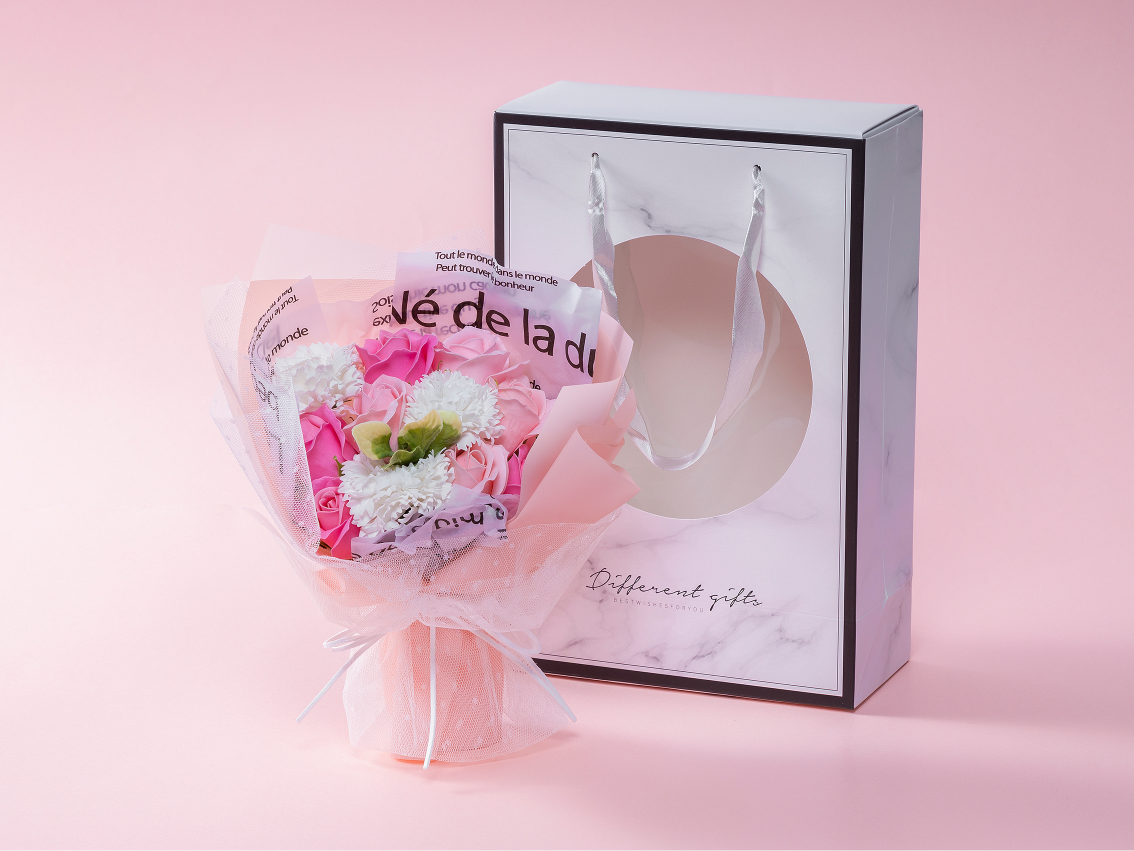 ソープフラワーブーケ