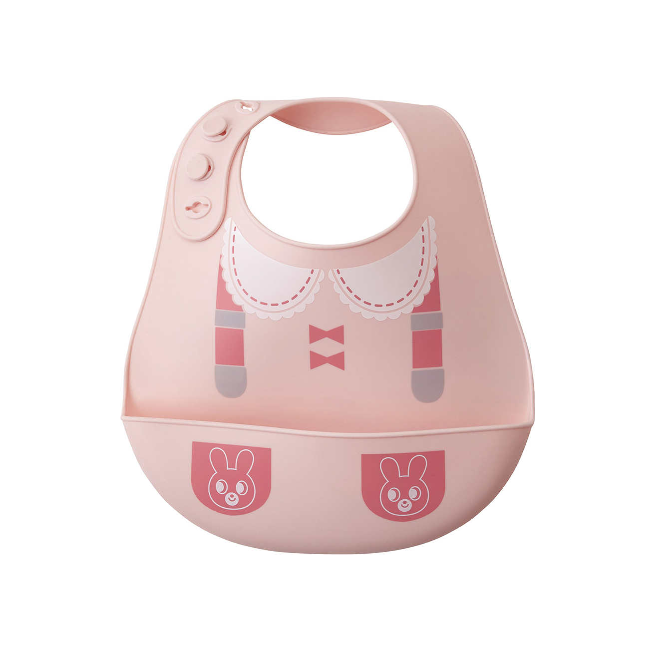 立体ポケット付きランチスタイ