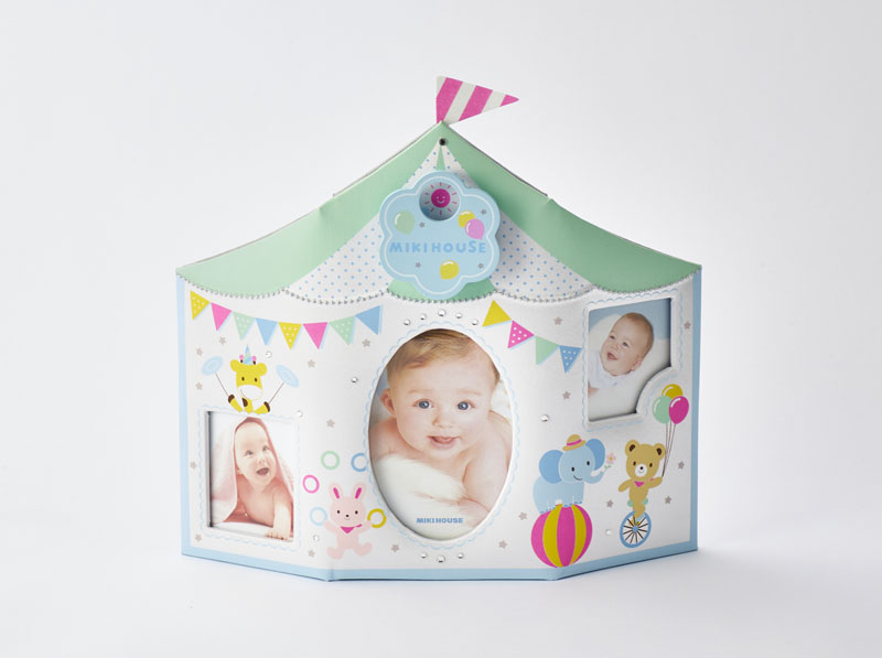 オルゴール付きフォトフレーム