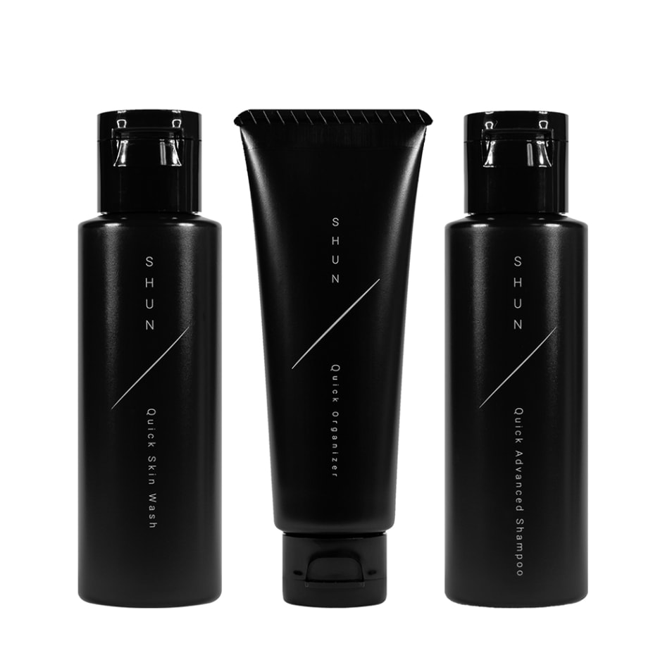 ビジネスマン向けセット"高級シャツ&スキンケア"