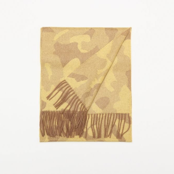 【名入れギフト】カシミヤ 100% ミリタリー マフラー