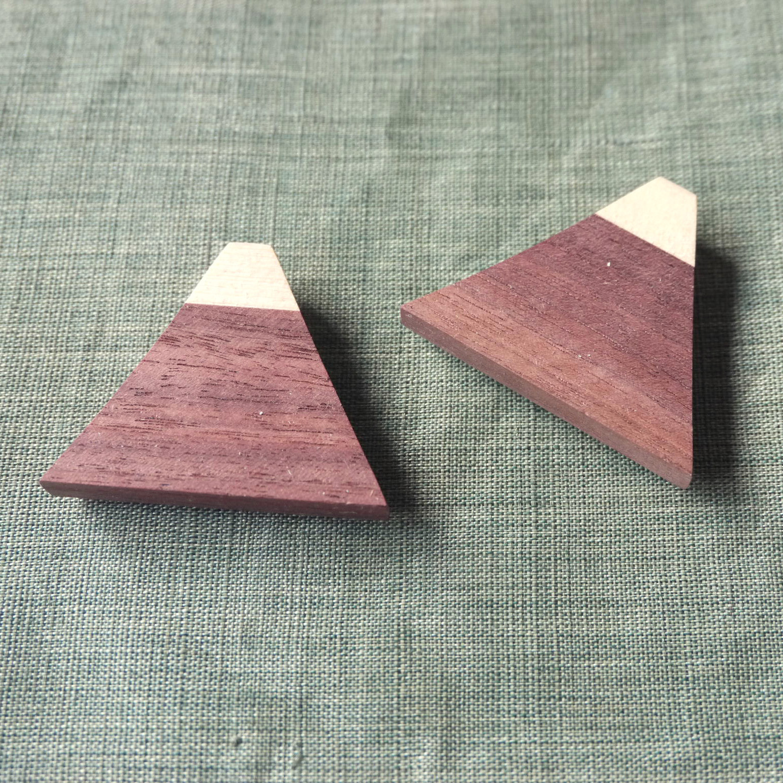 箸置付夫婦箸 富士山