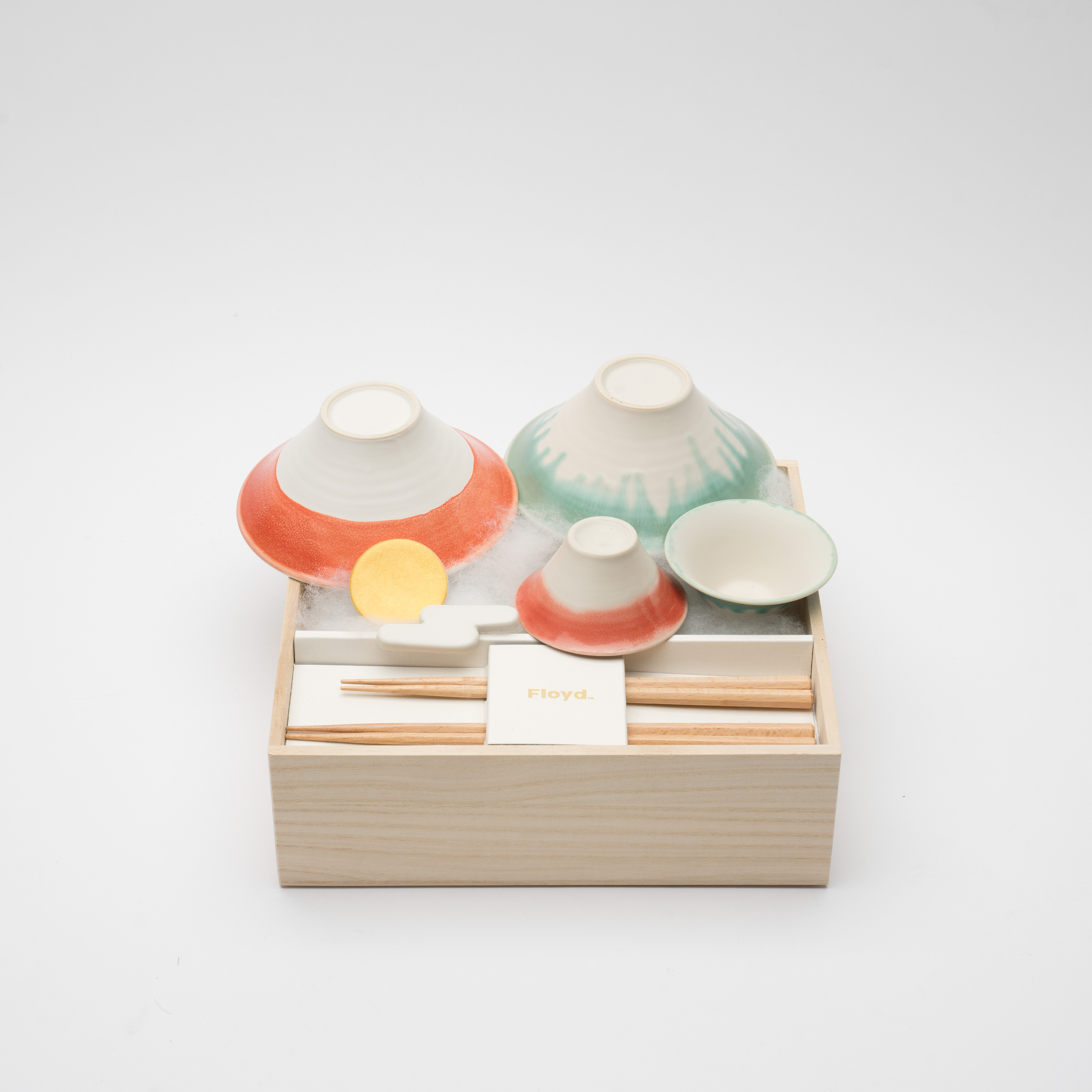 箔 mamezara 4枚セット木箱入り | toumei（トウメイ）の