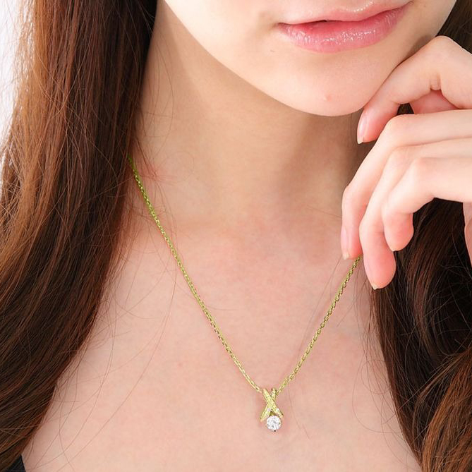 【Clementia】ニコールクロスネックレス