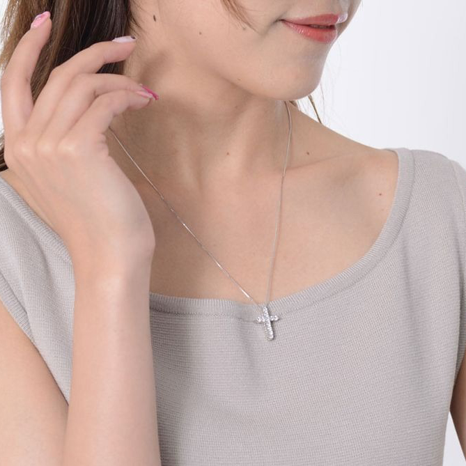 【Clementia】スイートイレブンクロスネックレス