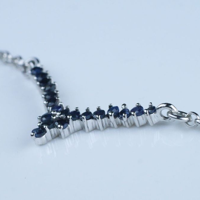 【Clementia】キャサリン ブルーサファイア ネックレス