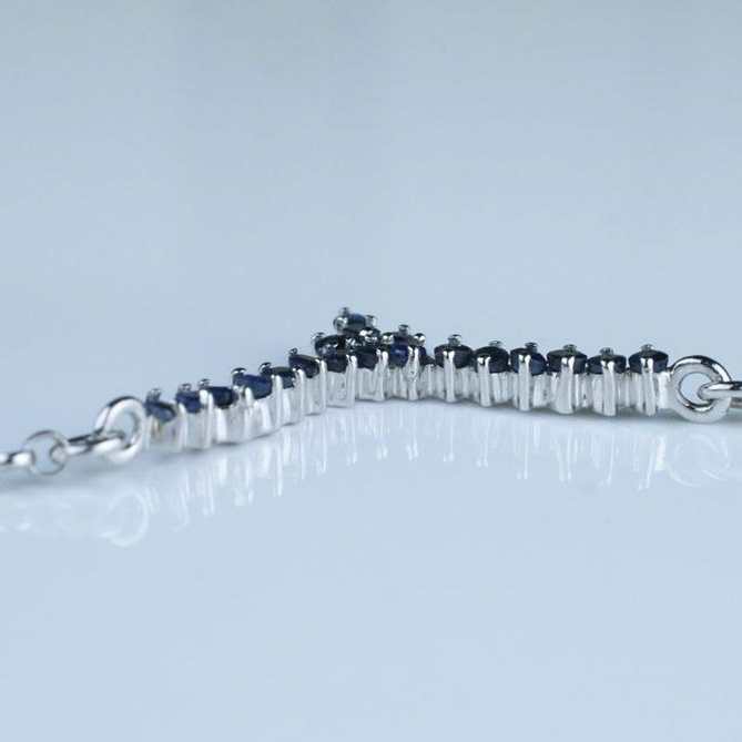 【Clementia】キャサリン ブルーサファイア ネックレス