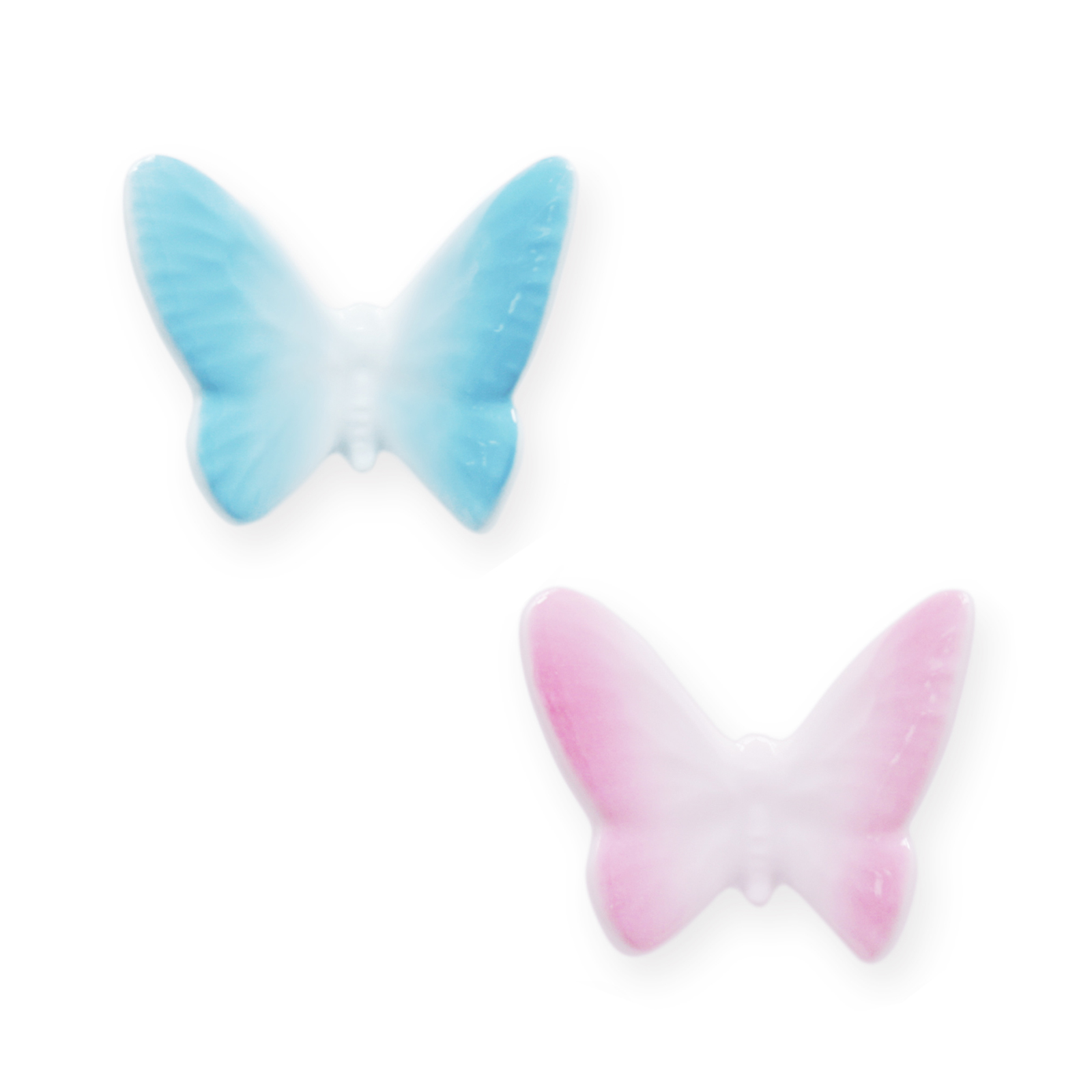 【ペア】バタフライ 箸置き＆箸二膳セット