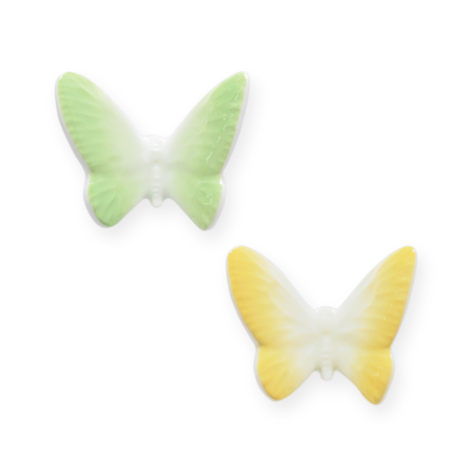 【ペア】バタフライ 箸置き＆箸二膳セット