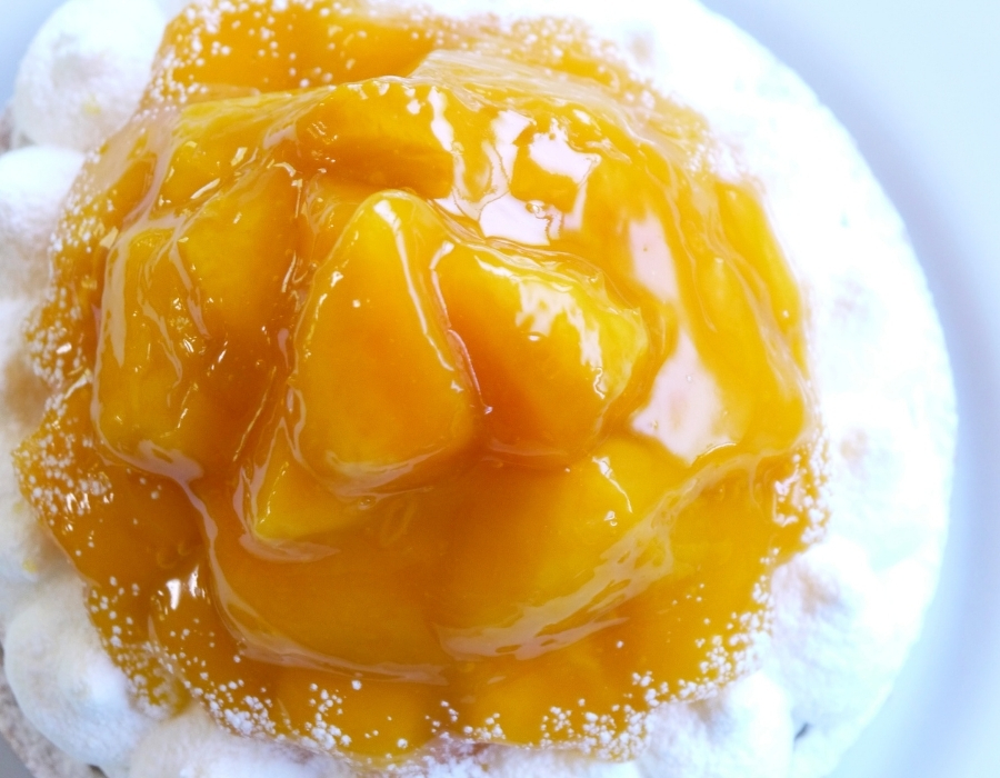 誕生日ケーキ 即日出荷 着日指定 贅沢完熟マンゴーチーズタルト 14㎝ (4〜6名様用)