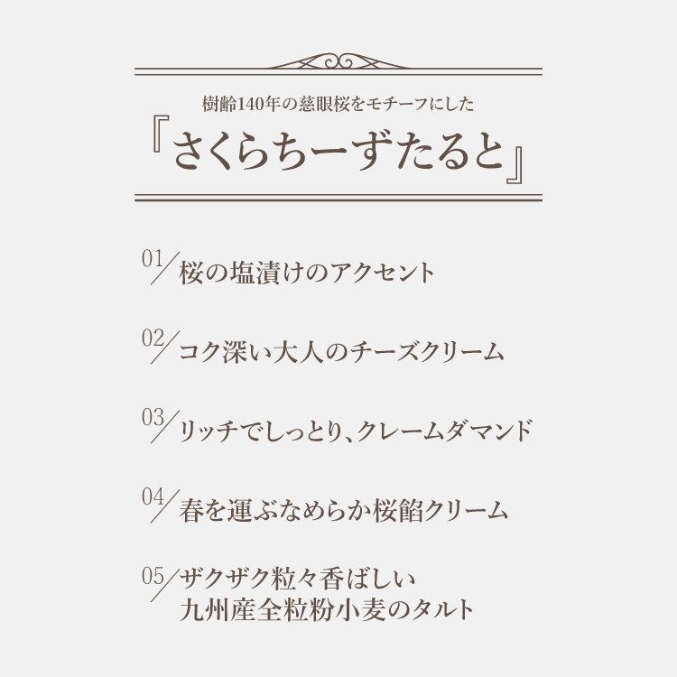 誕生日ケーキ 即日出荷 着日指定 さくらちーずたると 14㎝ (4〜6名様用)
