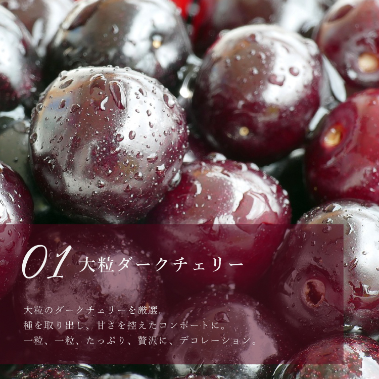 誕生日ケーキ 即日出荷 着日指定 贅沢ダークチェリータルト 14㎝ (4〜6名様用)