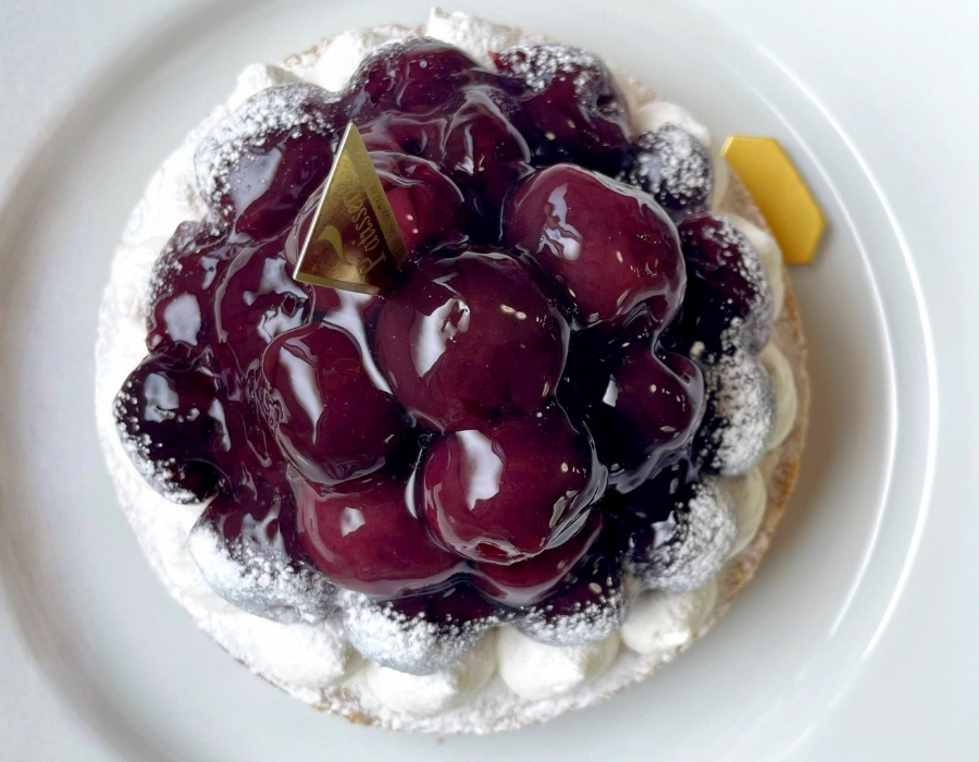 誕生日ケーキ 即日出荷 着日指定 贅沢ダークチェリータルト 14㎝ (4〜6名様用)