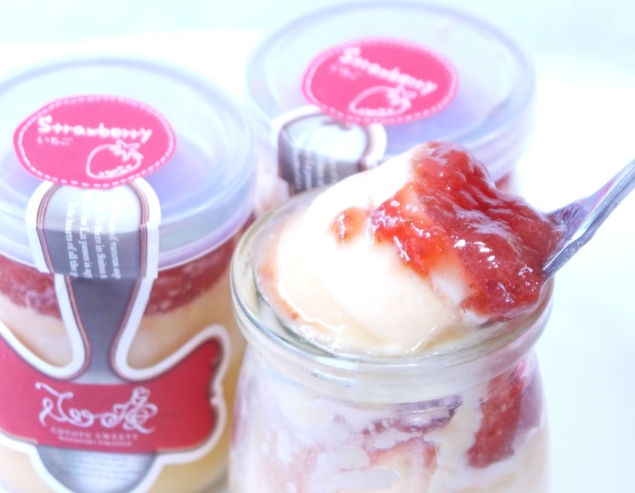 誕生日ケーキ 即日出荷 着日指定 ストロベリーチーズプリン6本セット