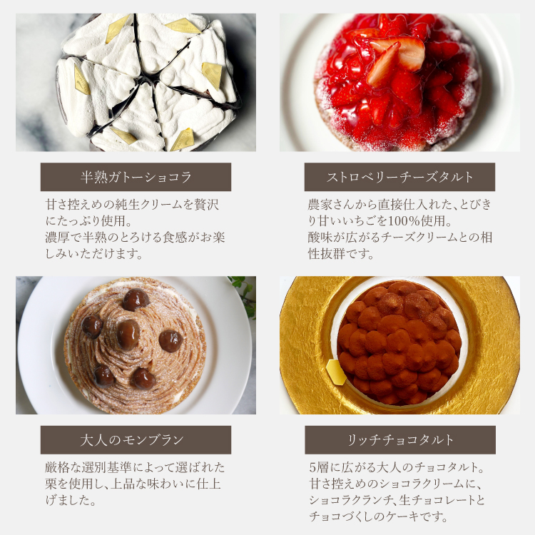 誕生日ケーキ 即日出荷 着日指定 8種を楽しむパーティーアソート 18cm(8〜10名様用)