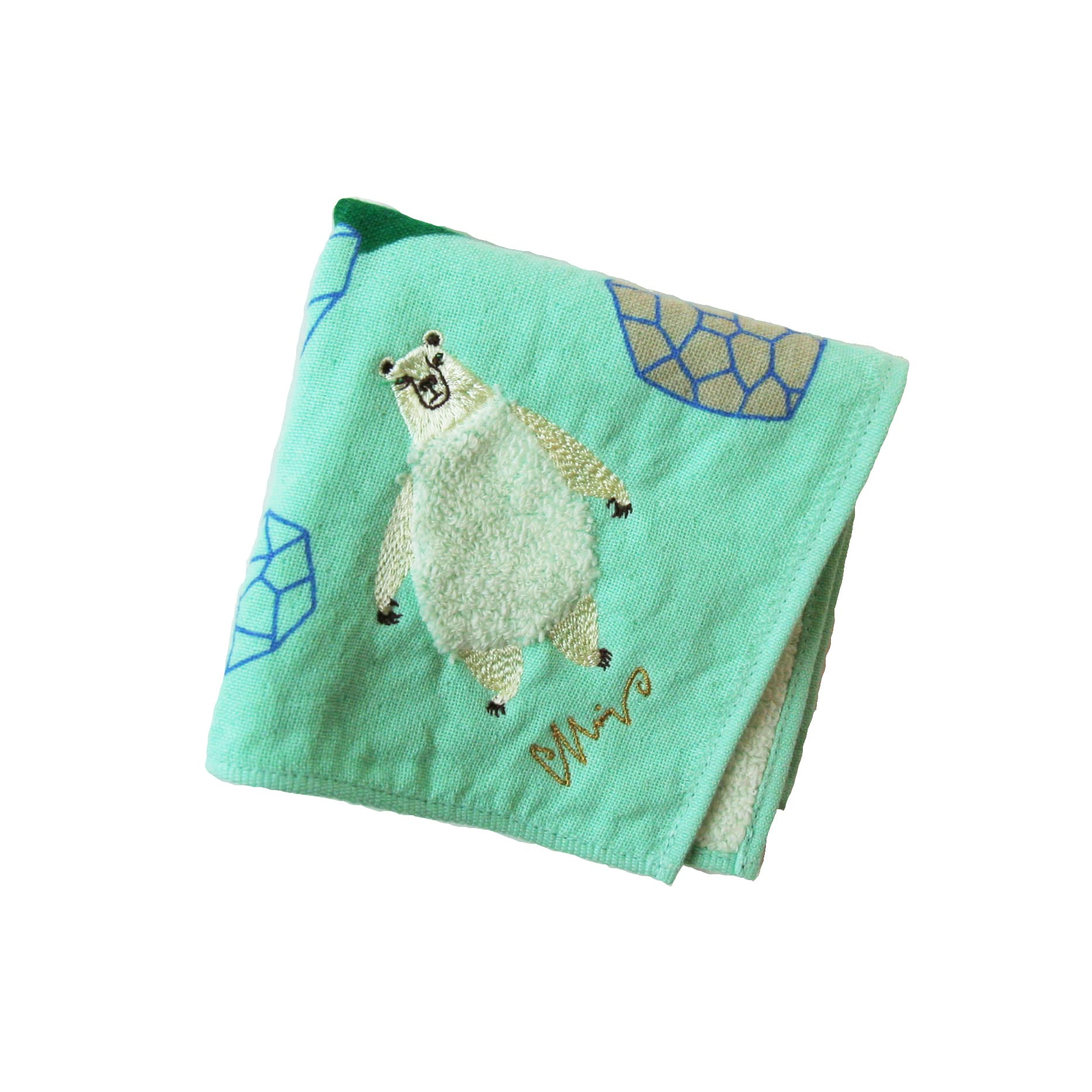 モコモコドウブツハンカチ