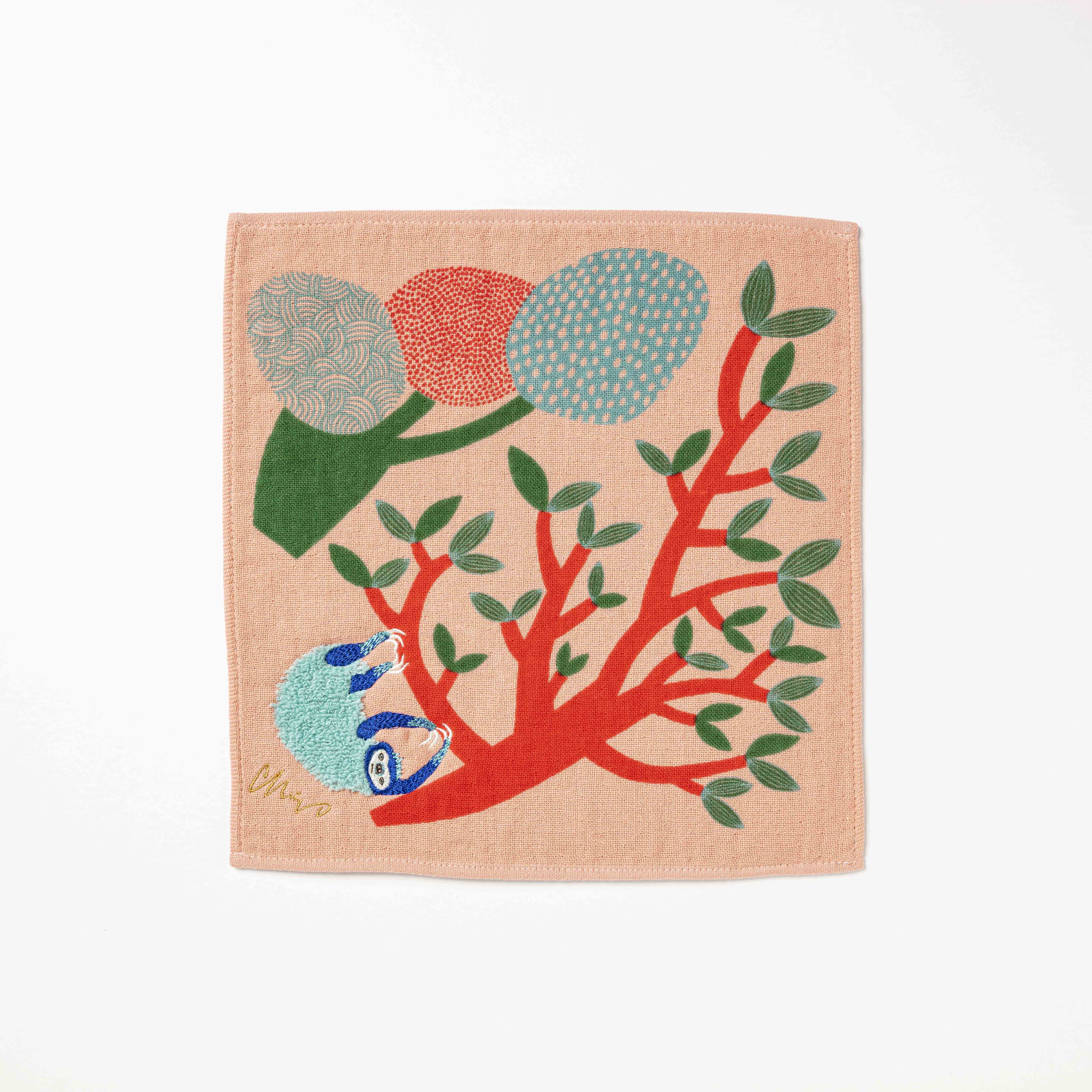 モコモコドウブツハンカチ