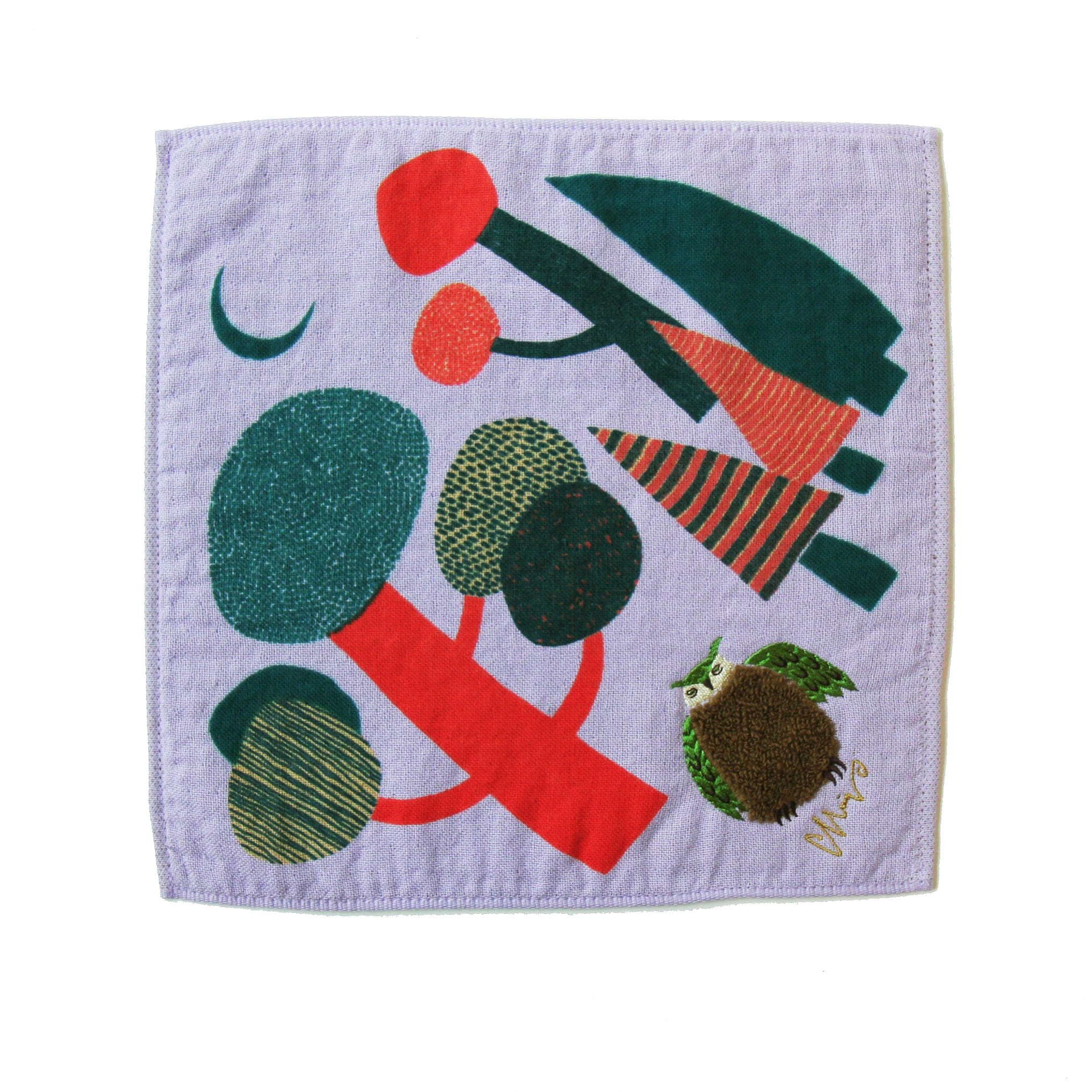 モコモコドウブツハンカチ