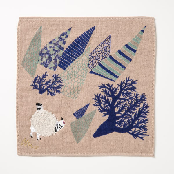 モコモコドウブツハンカチ