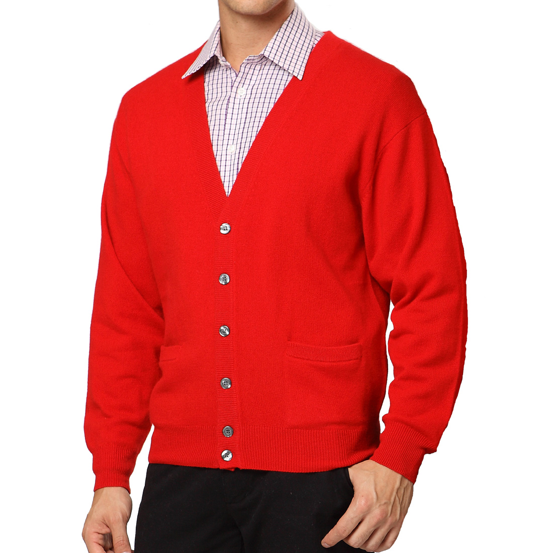 還暦 カシミヤカーディガン -703-