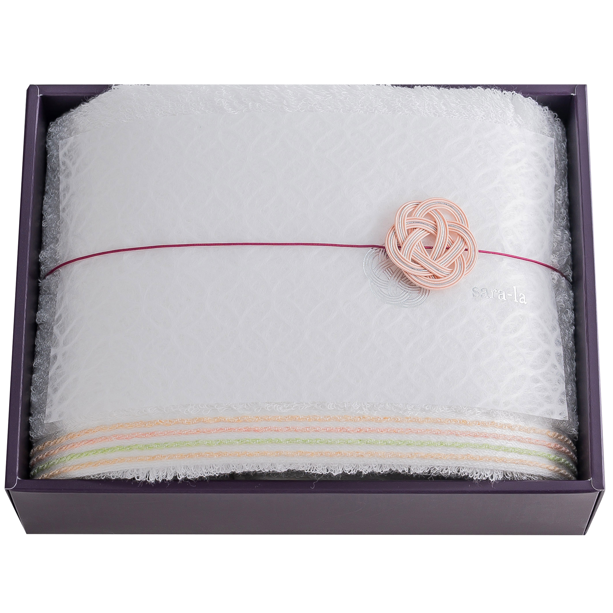 縁-en-シリーズ バスタオル×2 フェイスタオル×2 | 今治タオル sara-la