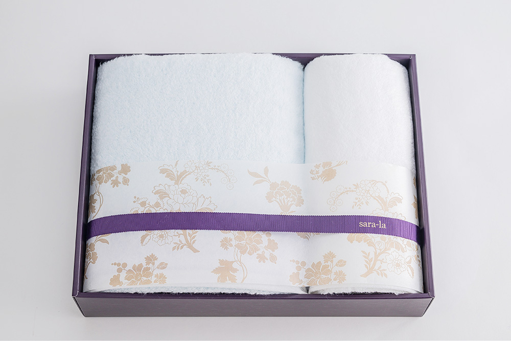 彩-irodori-シリーズ　バスタオル×1　フェイスタオル×1