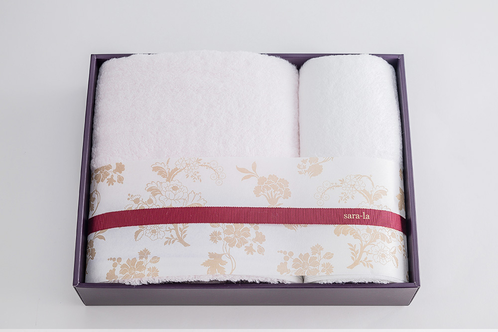 彩-irodori-シリーズ　バスタオル×1　フェイスタオル×1