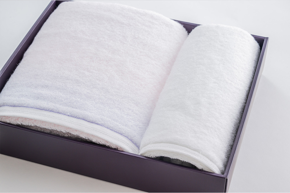 彩-irodori-シリーズ　バスタオル×1　フェイスタオル×1