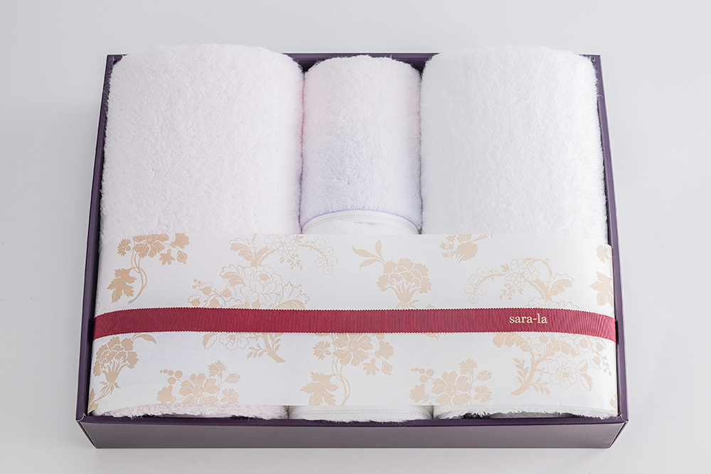 彩-irodori-シリーズ　バスタオル×2　フェイスタオル×2