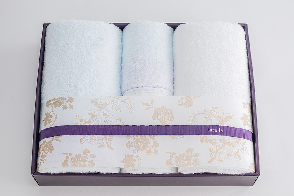 彩-irodori-シリーズ　バスタオル×2　フェイスタオル×2