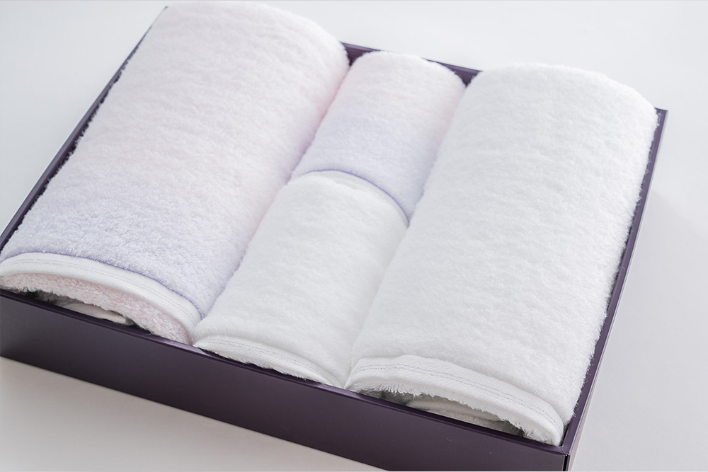 彩-irodori-シリーズ　バスタオル×2　フェイスタオル×2