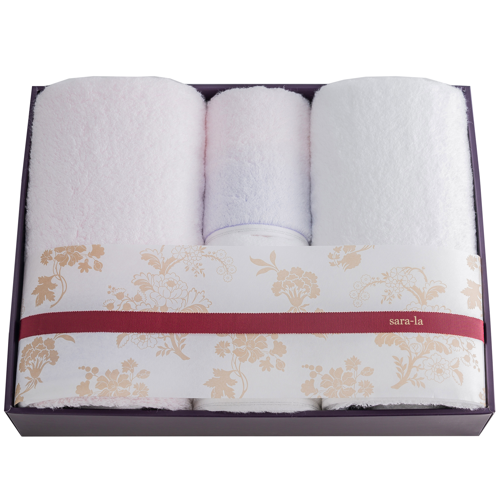 彩-irodori-シリーズ　バスタオル×2　フェイスタオル×2