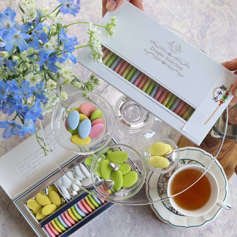 フランス産 ドラジェ アソートボックス(ホワイト) M-YG