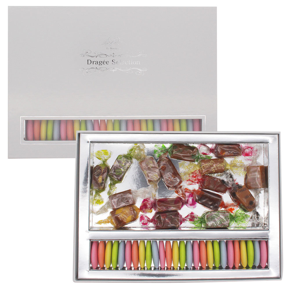 #フランス産 ドラジェ アソートボックスB(ドラジェ＋キャラメル16粒)