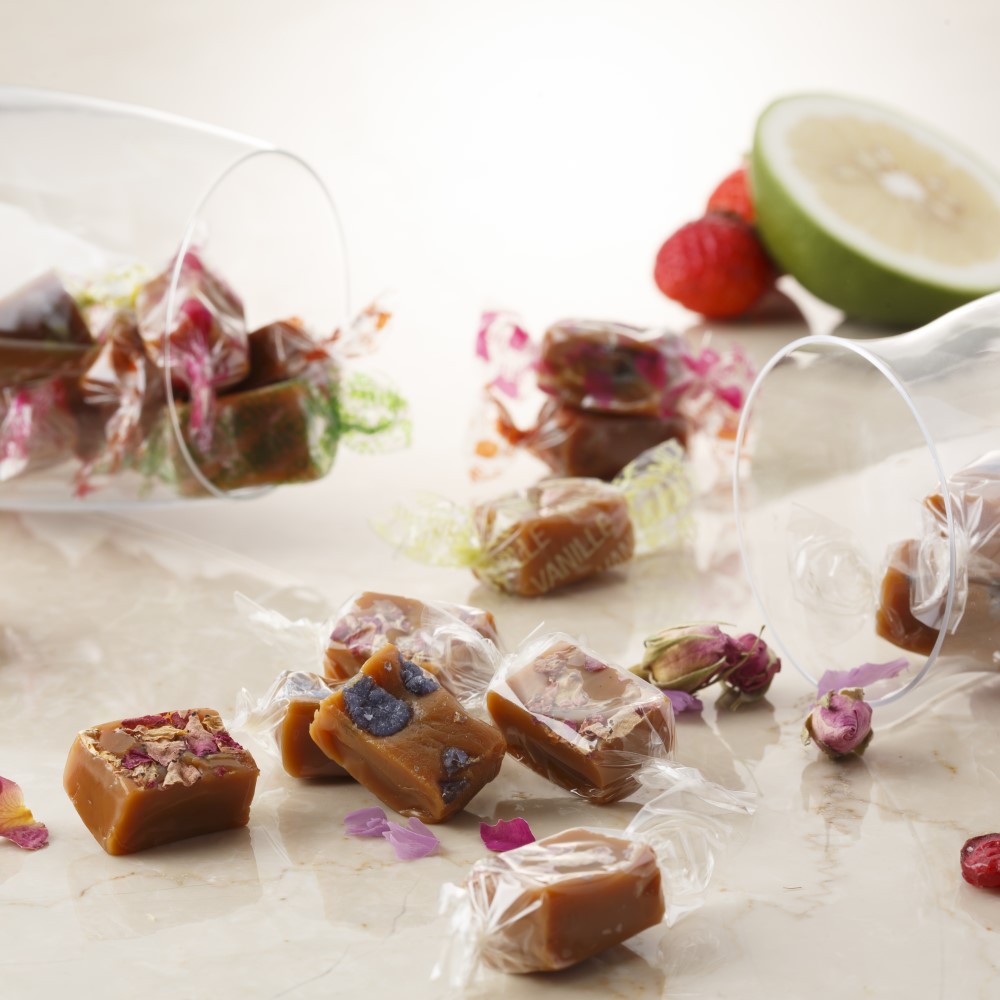 フランス産 ドラジェ アソートボックスC(ドラジェ＋キャラメル8粒＋パート・ドゥ・フリュイ6粒)