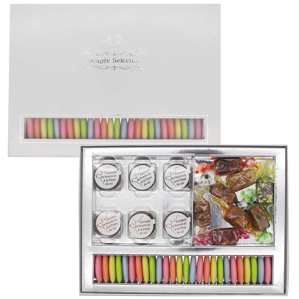 フランス産 ドラジェ アソートボックスD(ドラジェ＋キャラメル8粒＋キャラッセル6粒)