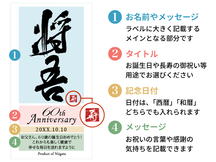 漢字のラベルがかっこいい！メモリアル新聞付きオリジナル漢字ワイン≪粋≫【赤/白ワイン】【750ml】